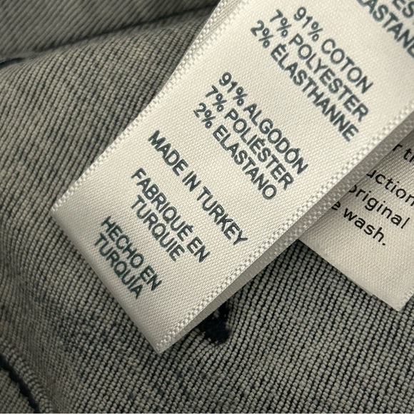 💕 Frame Le Skinny de Jeanne Women's Dark Blue Jeans 29x29 - Picture 7 of 11